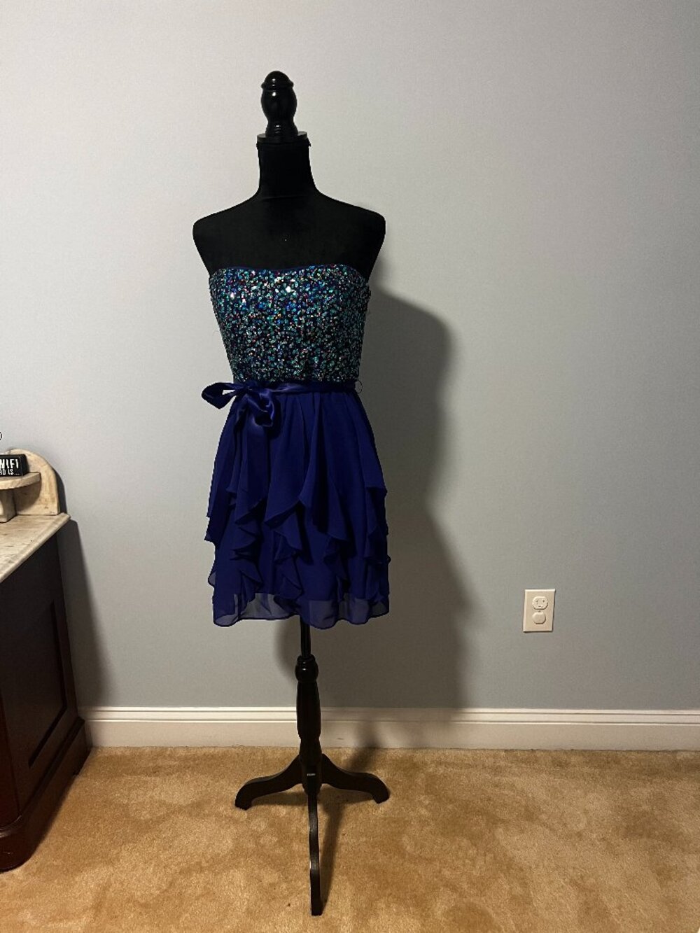 Hailey Logan by Adrianna Papell Homecoming/Prom Dress (Purple)-Size 11/12